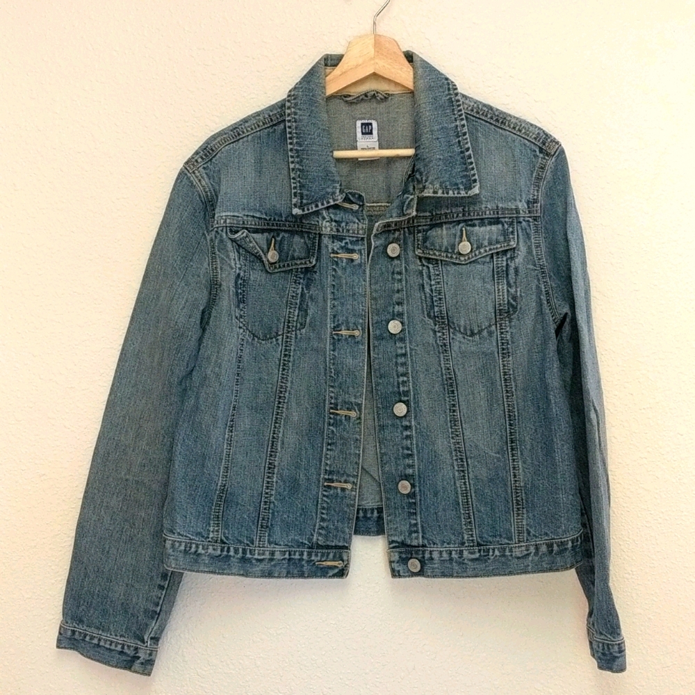 Gap jean jacket size L